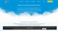 Desktop Screenshot of bional.nl
